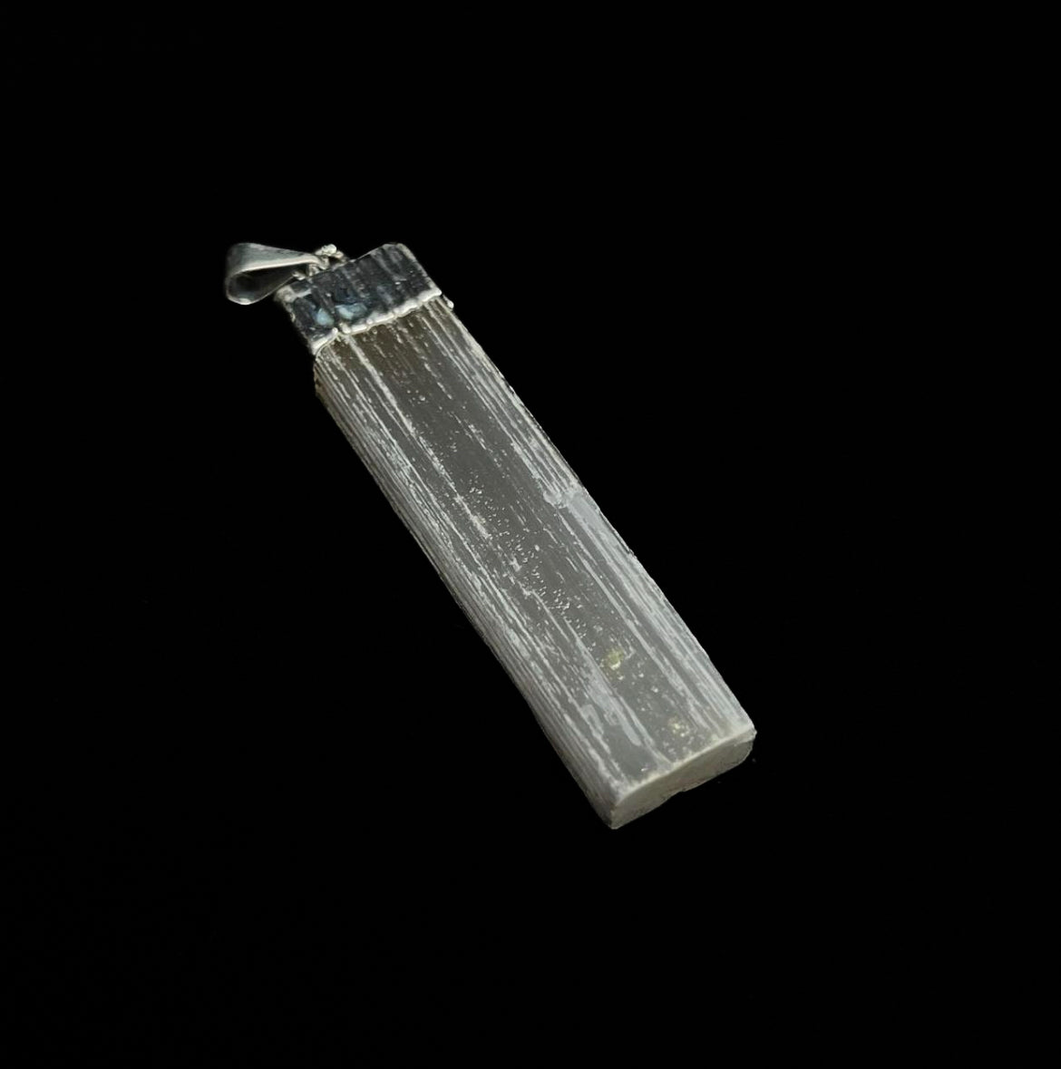 Selenite Crystal Pendant